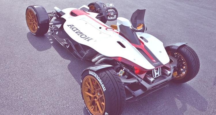 Honda Project 2&4 concept, el coche con el motor de  Marc Márquez